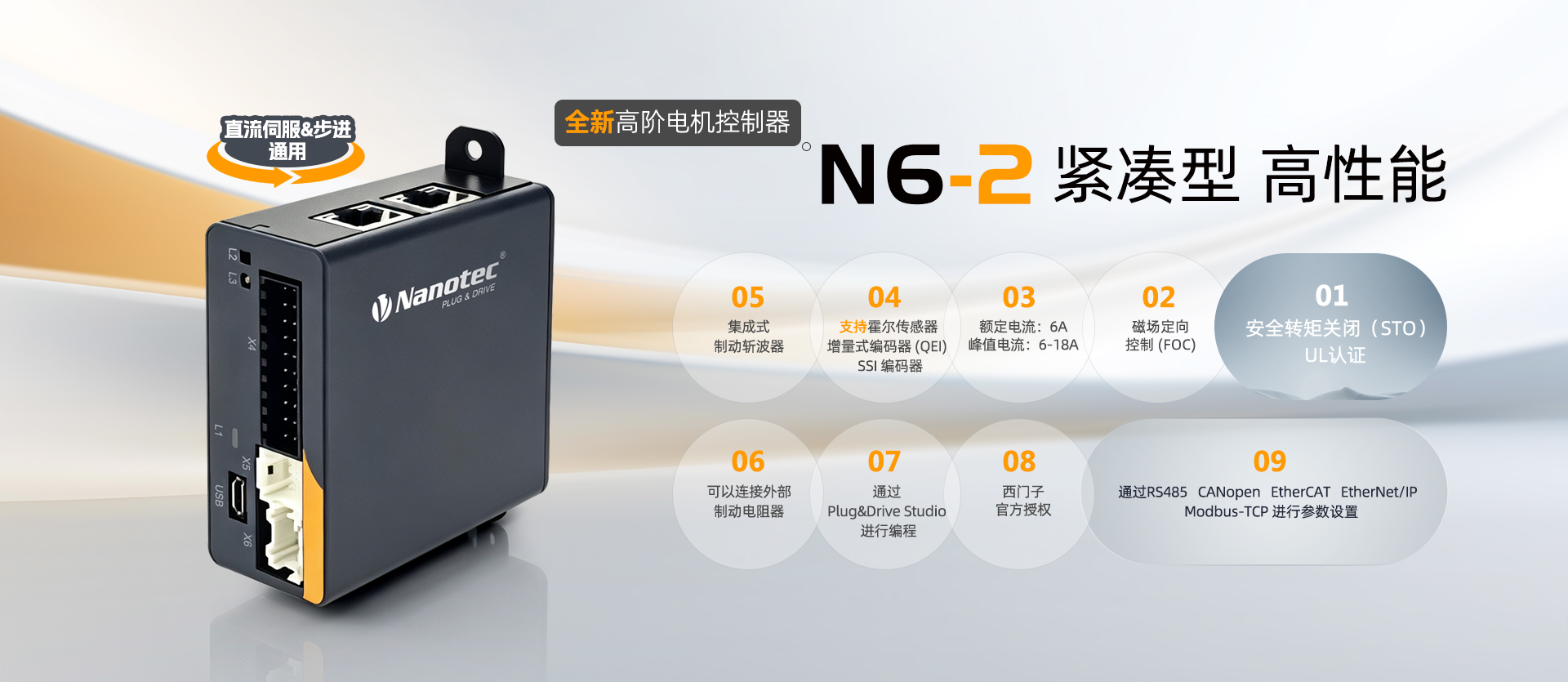 新一代高阶电机控制器
