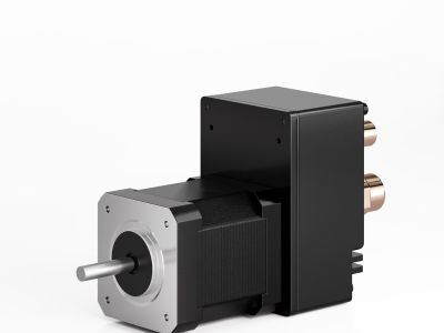 EtherCAT总线42系列一体化免电绝对值闭环步进电机-PDME4204BE17-1