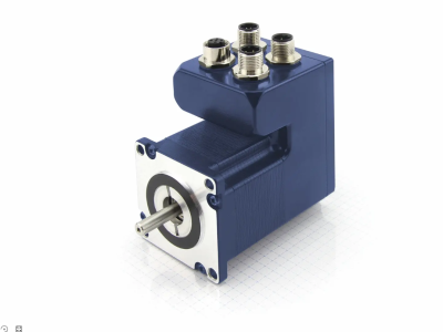 57法兰Modbus TCP总线集成驱动控制闭环步进一体机