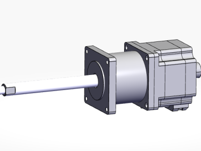 86法兰贯通轴式滚珠直线步进电机Nema34-机身76-BG1610