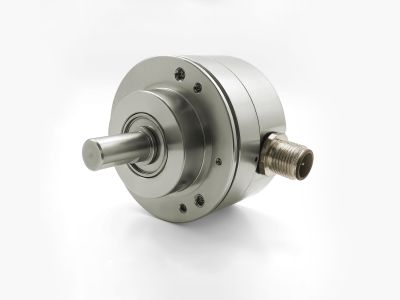58系列IP68防护电压和RS485双输出10位多圈绝对值编码器大量程系列（侧出线）