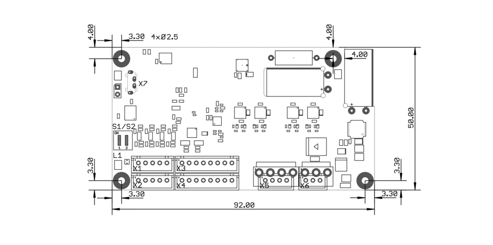 适用于 CANopen、Modbus RTU 或 USB 的电机控制器 CL4-E-2-12