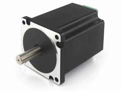 80法兰CANopen集成式直流伺服电机-PD6-CB80M048030-E-09-CYL